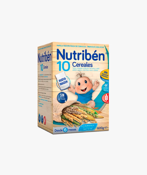 NUTRIBEN 10 CEREALES 1 ENVASE 600 G