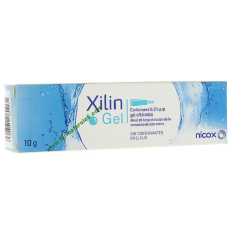 Xilin Gel Estéril Multidosis Ungüento Oftálmico Lubricante 10g